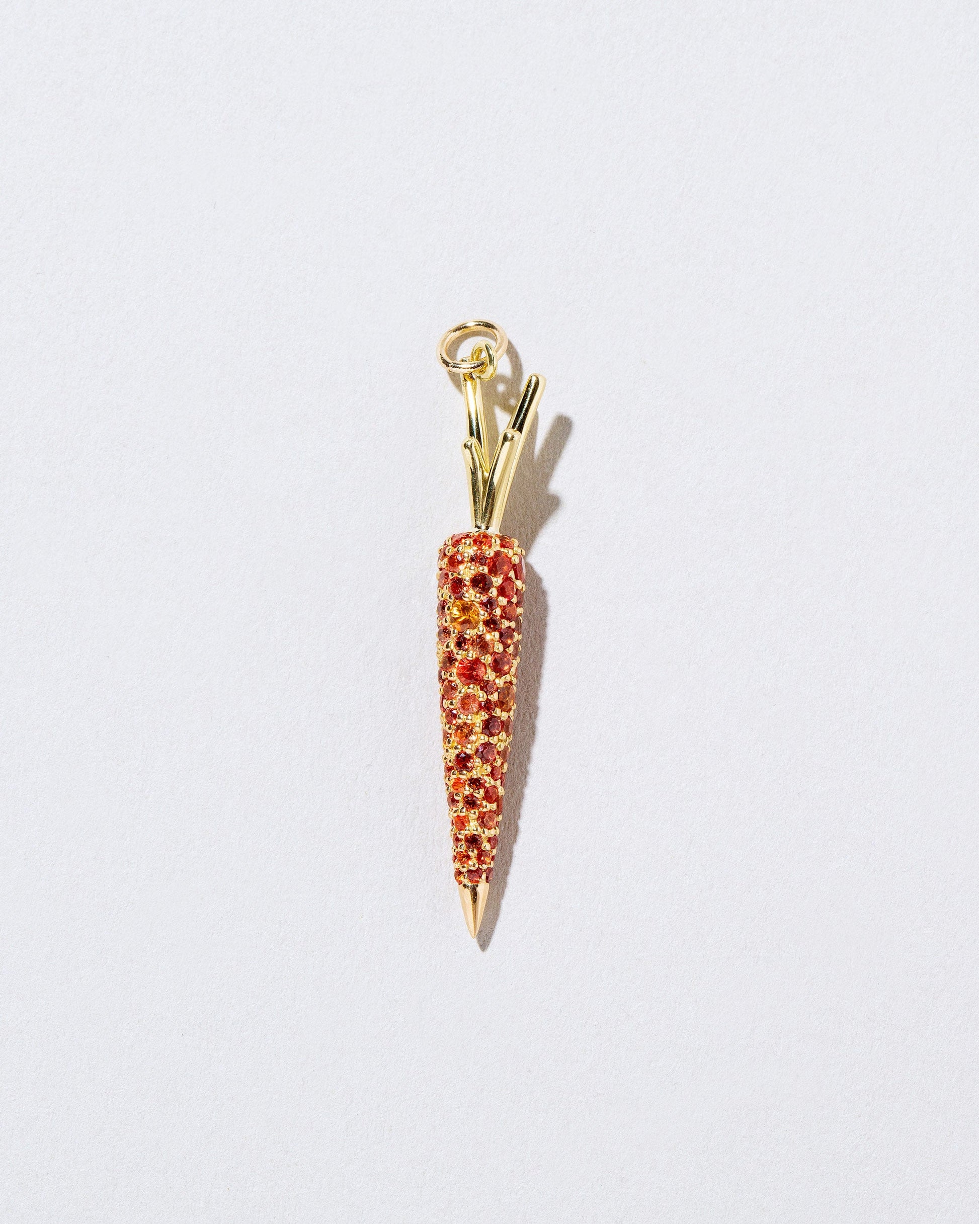  Carrot Charm on light color background.