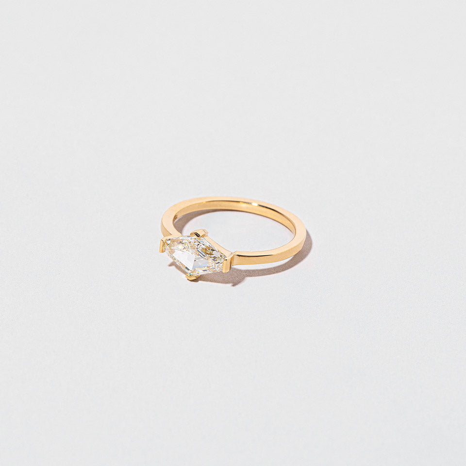 product_details:: Divine Geometry Ring on light color background.