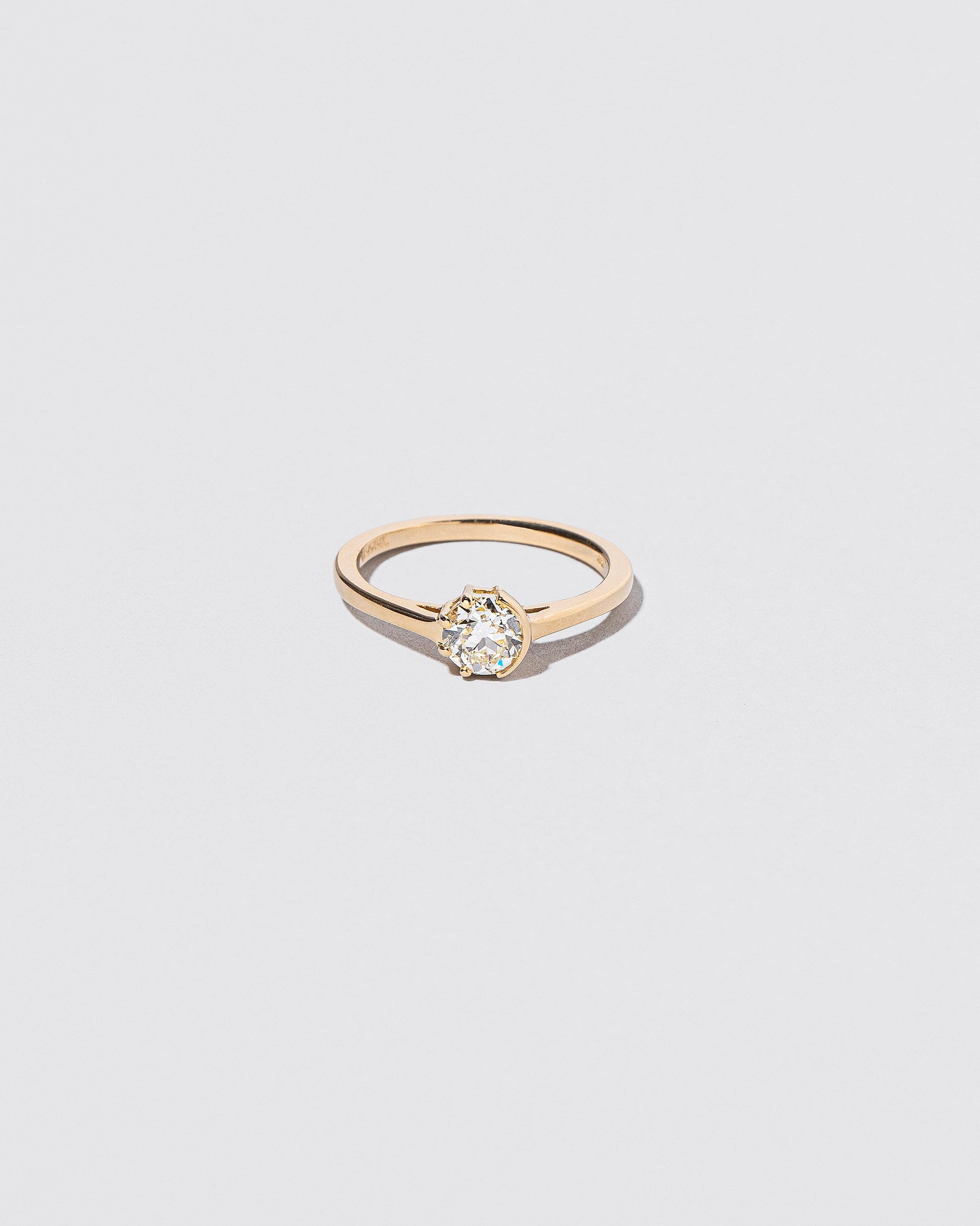 Sun & Moon Ring - Petite White Diamond