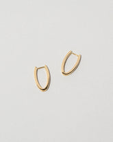  Tiny Loop Hoops on light color background.