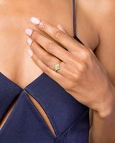 Aidos Ring on model.