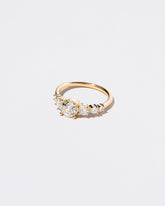  Capella Ring - White Diamond on light color background.