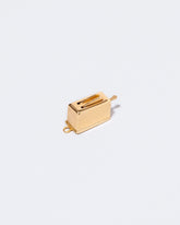  Toaster Charm on light color background.