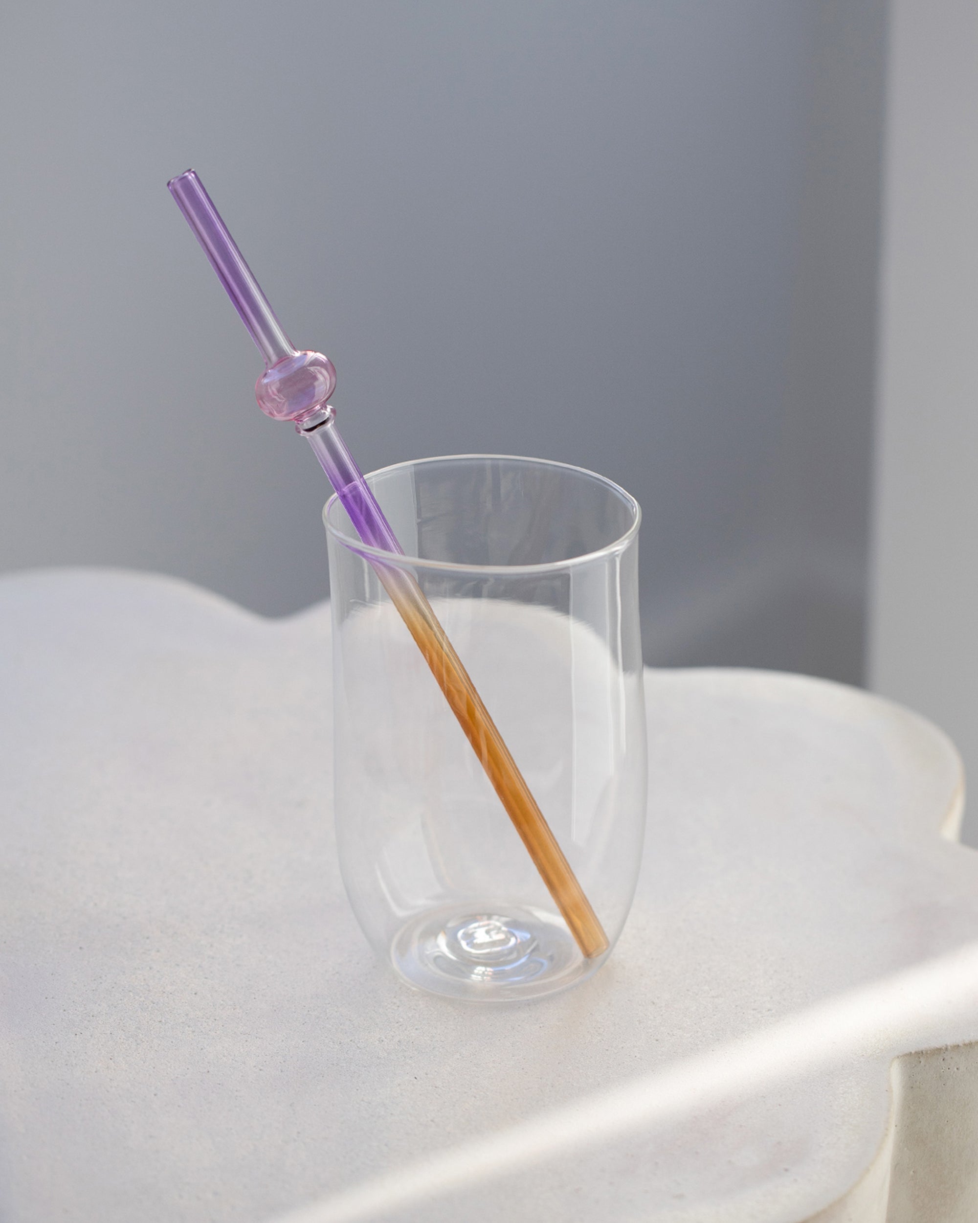 Misha Kahn, Suck It Up Glass Cocktail Straw