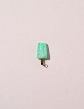  Popsicle Charm - Lime on light color background.