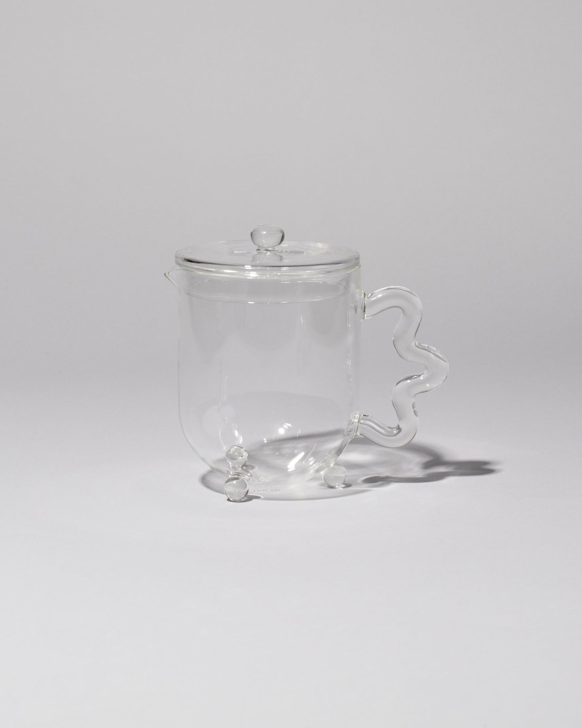 Sophie Lou Jacobsen Clear Bloom Teapot on light color background.