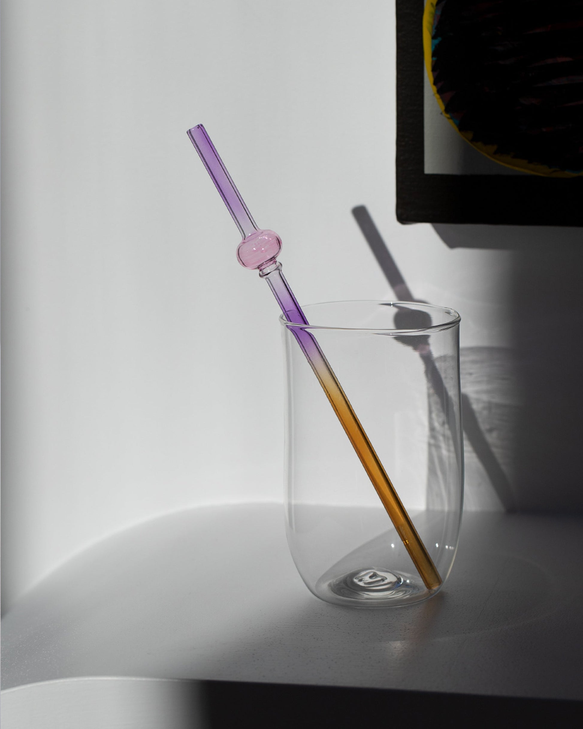 Suck It Up Glass Cocktail Straw