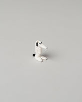 Eleonor Boström Mini Dog Dog Vase on light color background.