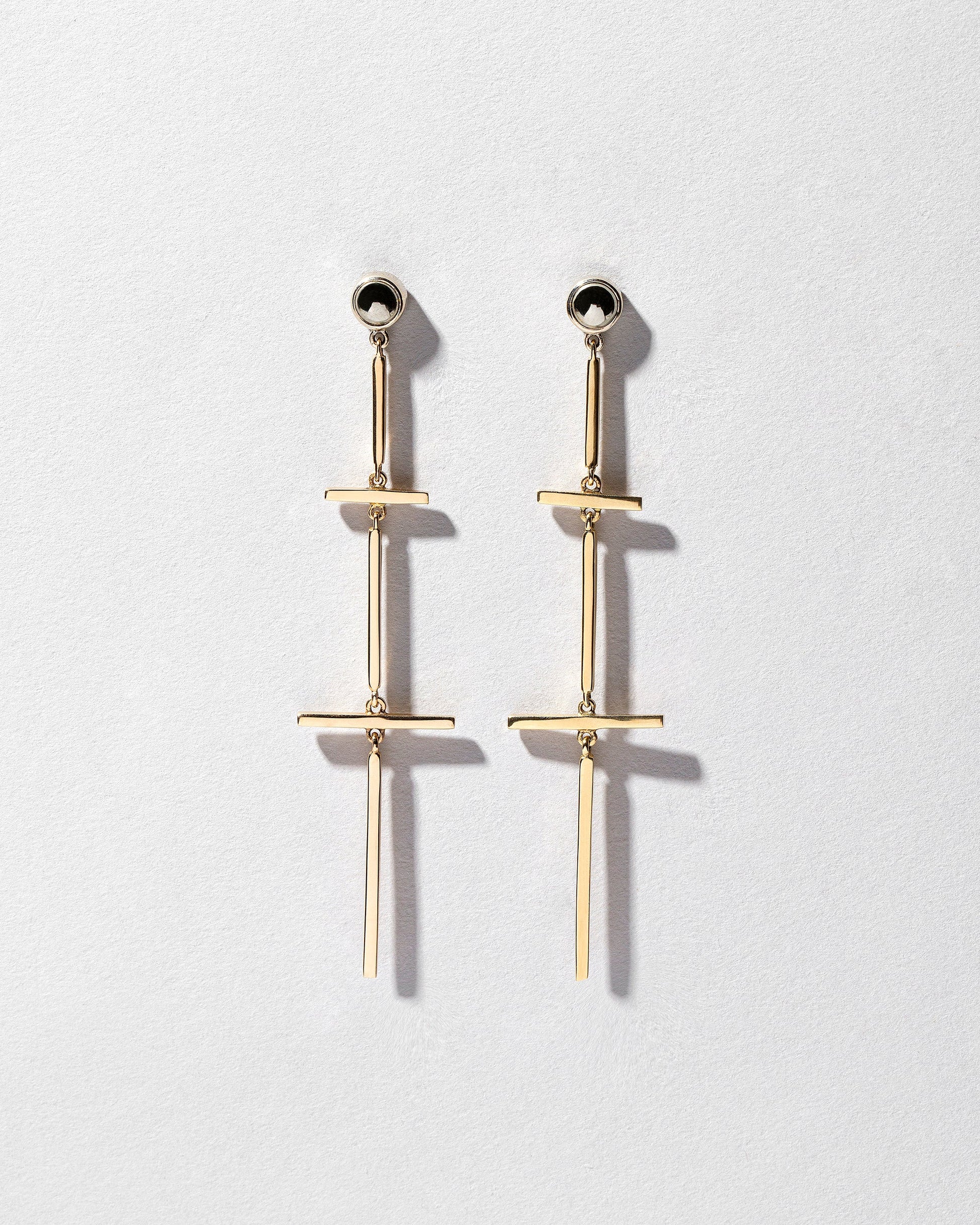  Figure 6. Drop Earrings on light color background.