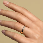 product_details::Channel Set Band - Diamond on model.