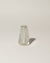 BaleFire Glass Small Smoke Suspension Vase on light color background.