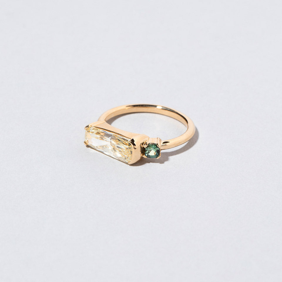 product_details:: Immanence Ring on light color background.