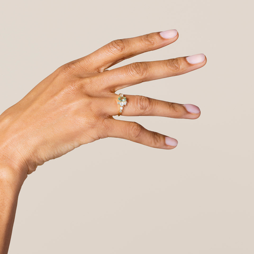 product_details::Arbor Ring on model.