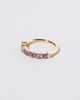  Eleven Trillion Ring - Lavender Sapphire on light color background.