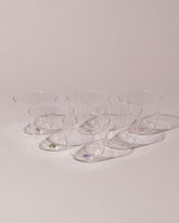 Ichendorf Milano Bambus Water Glass Set on light color background.