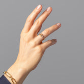 product_details::Aglaophotis Ring on model.