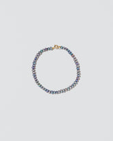  Seed Pearl Bracelet on light color background.