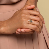 product_details::Elsa Ring on model.