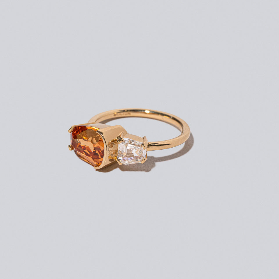 product_details:: Product photo of Golden Poppy Ring on a light color background 