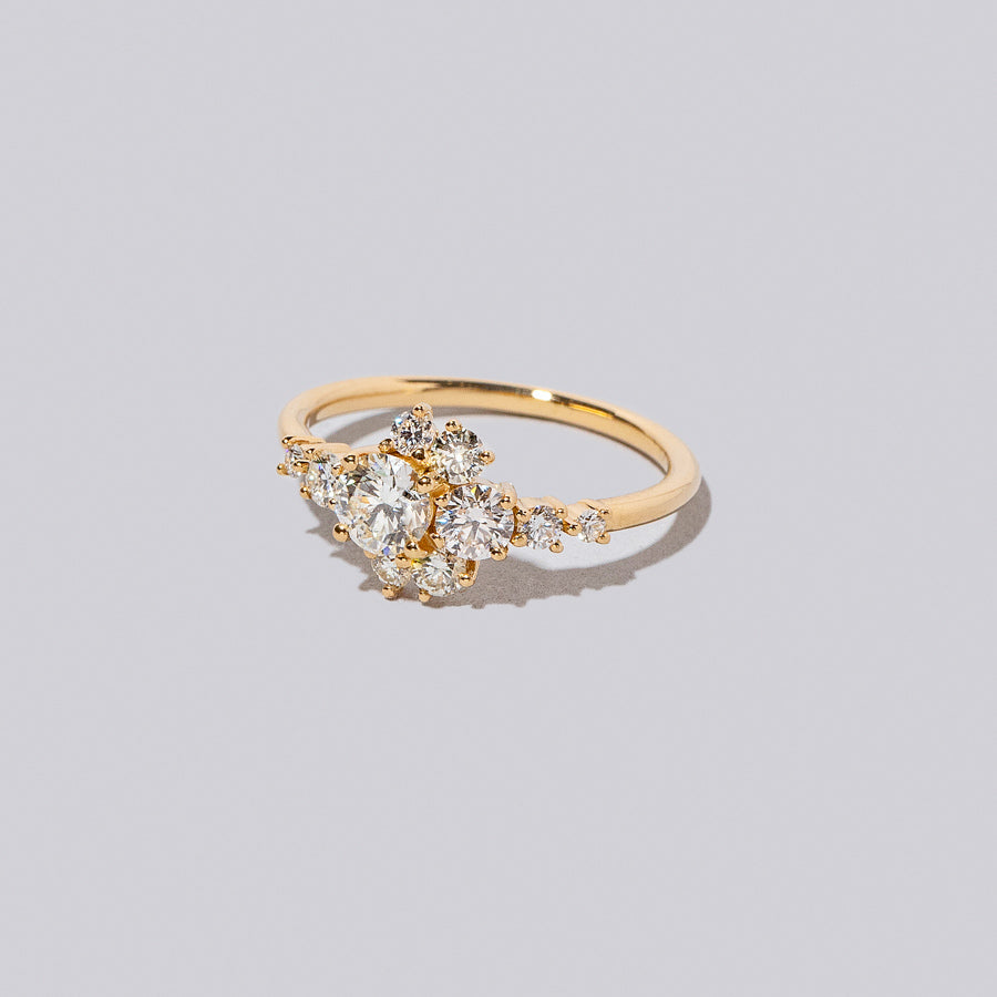 product_details:: Anthea Ring - White Diamonds on light color background.
