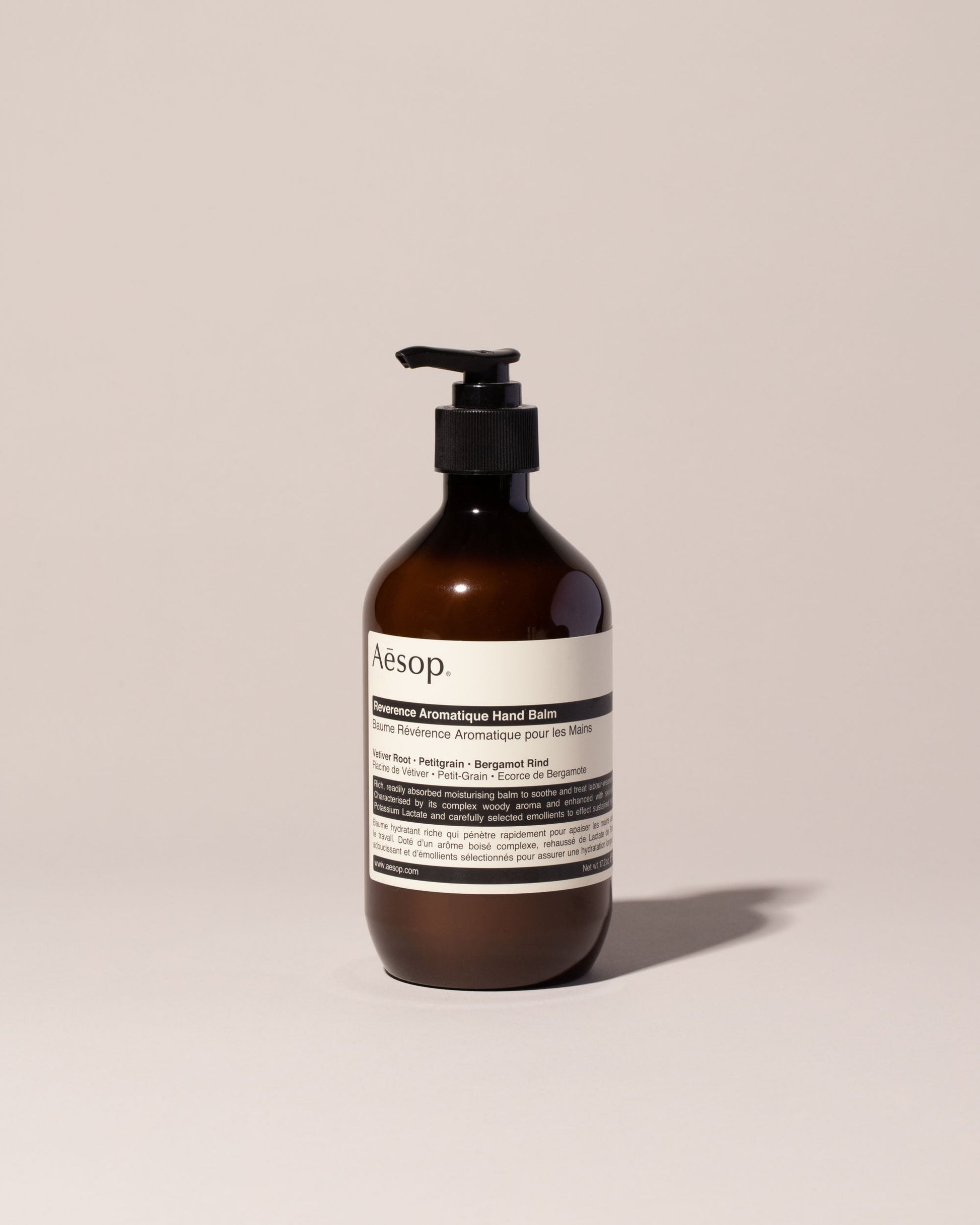  Aesop Reverence Hand Balm on light color background.