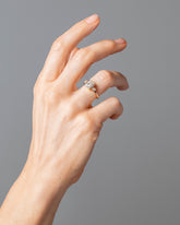 Genesis Ring on model.