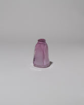 BaleFire Glass Small Lilac Suspension Vase on light color background.