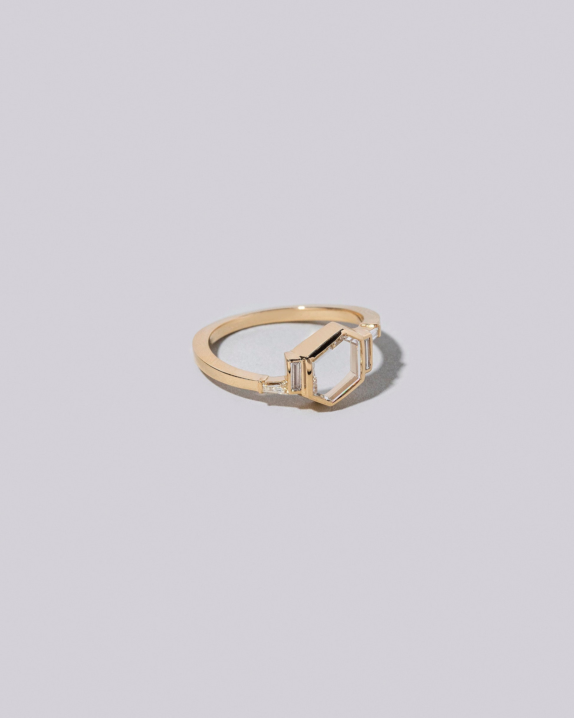 Kerid Ring on light colored background.