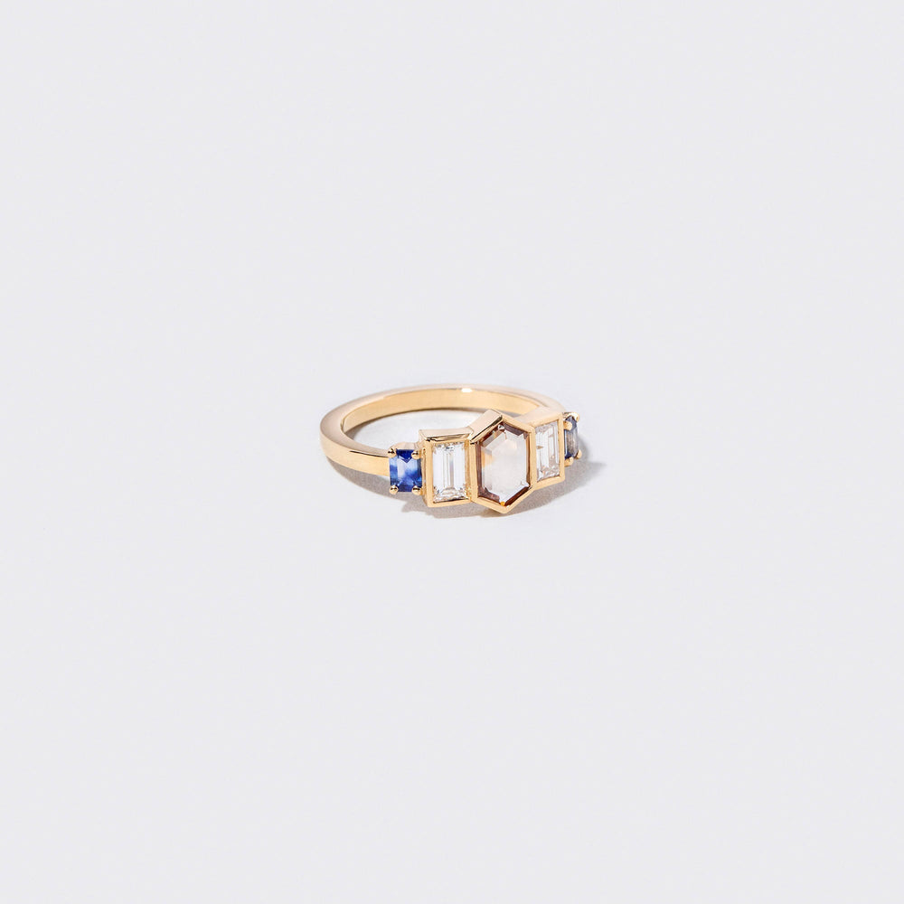 product_details:: Combination Ring on light color background.