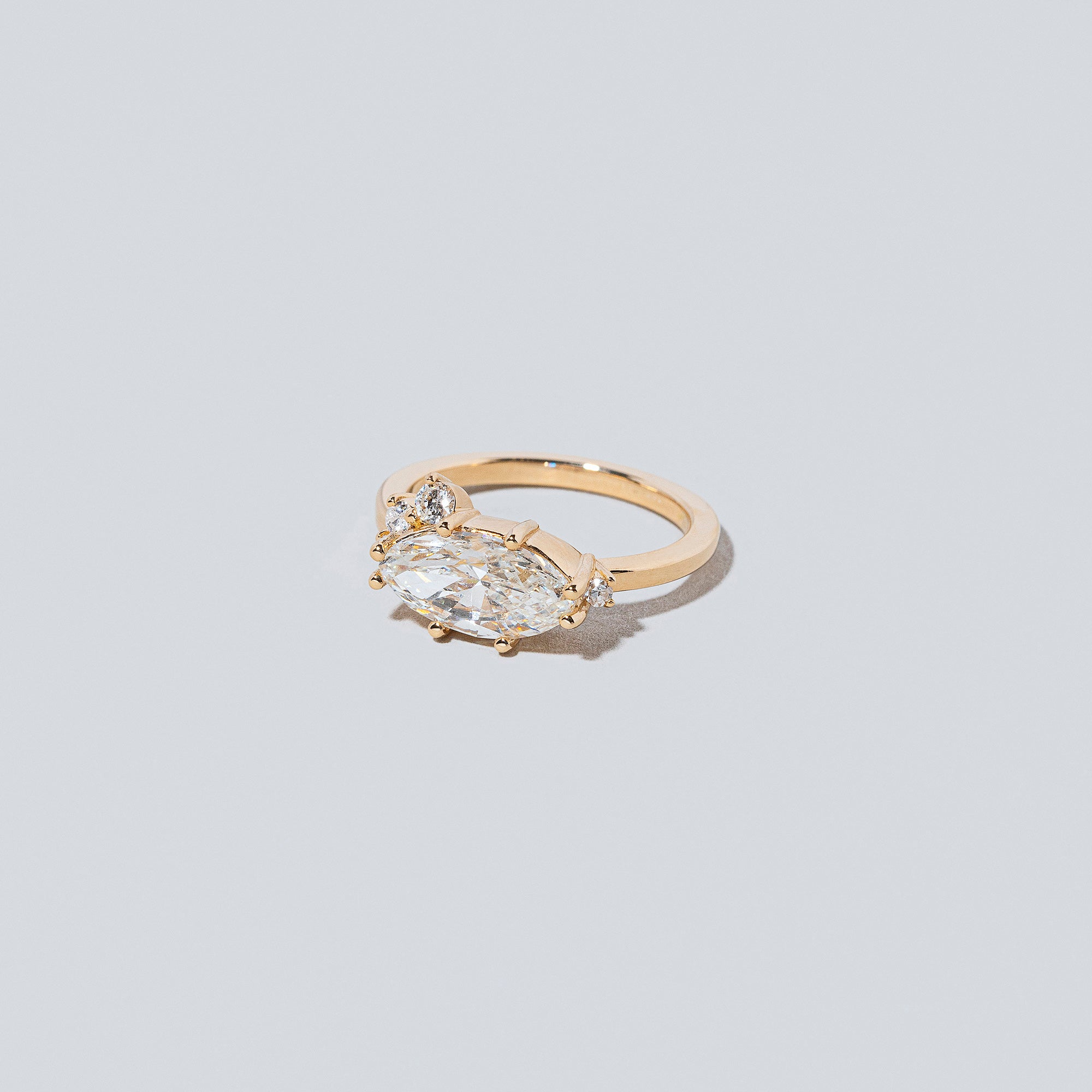 product_details::Silversun Ring on light color background.