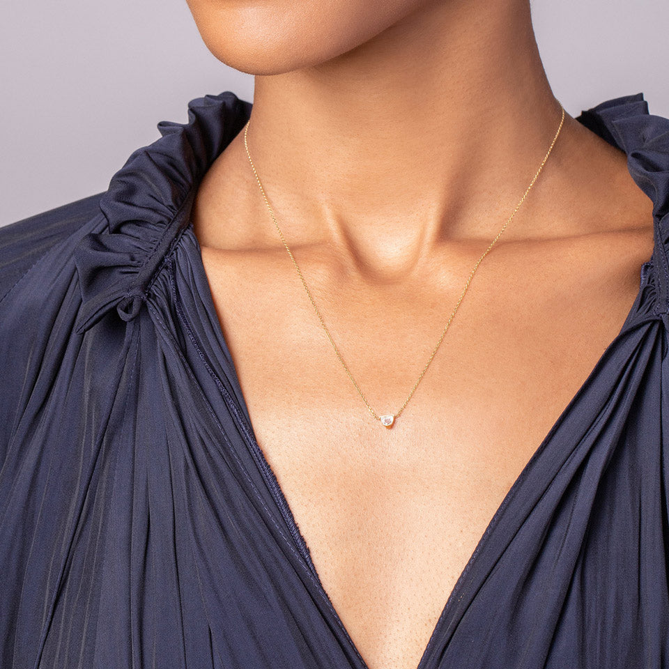 product_details::Lagoon Necklace on model.