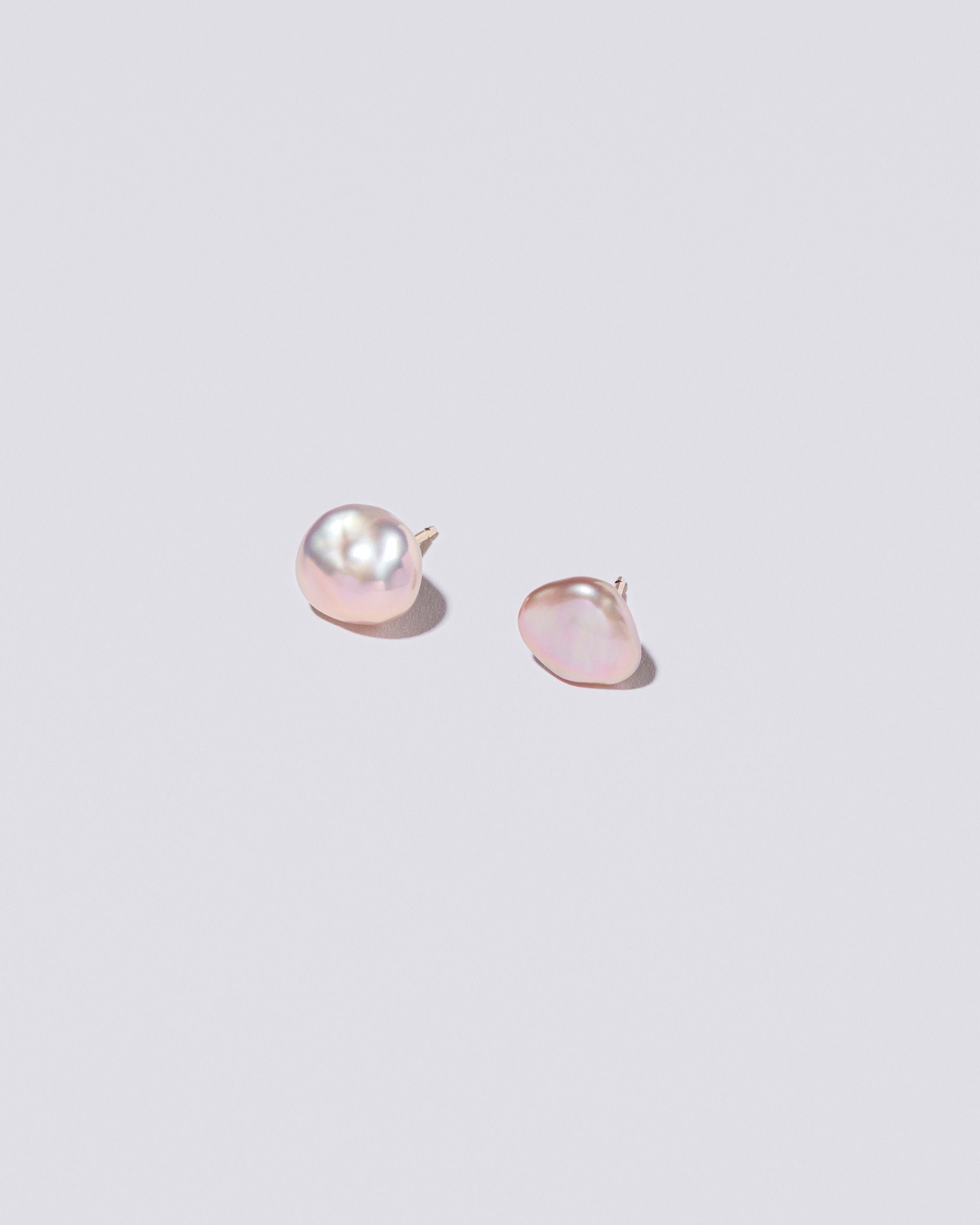 Multi Color Stone Pearl Stud Earrings | Mangatrai Pearls & Jewellers