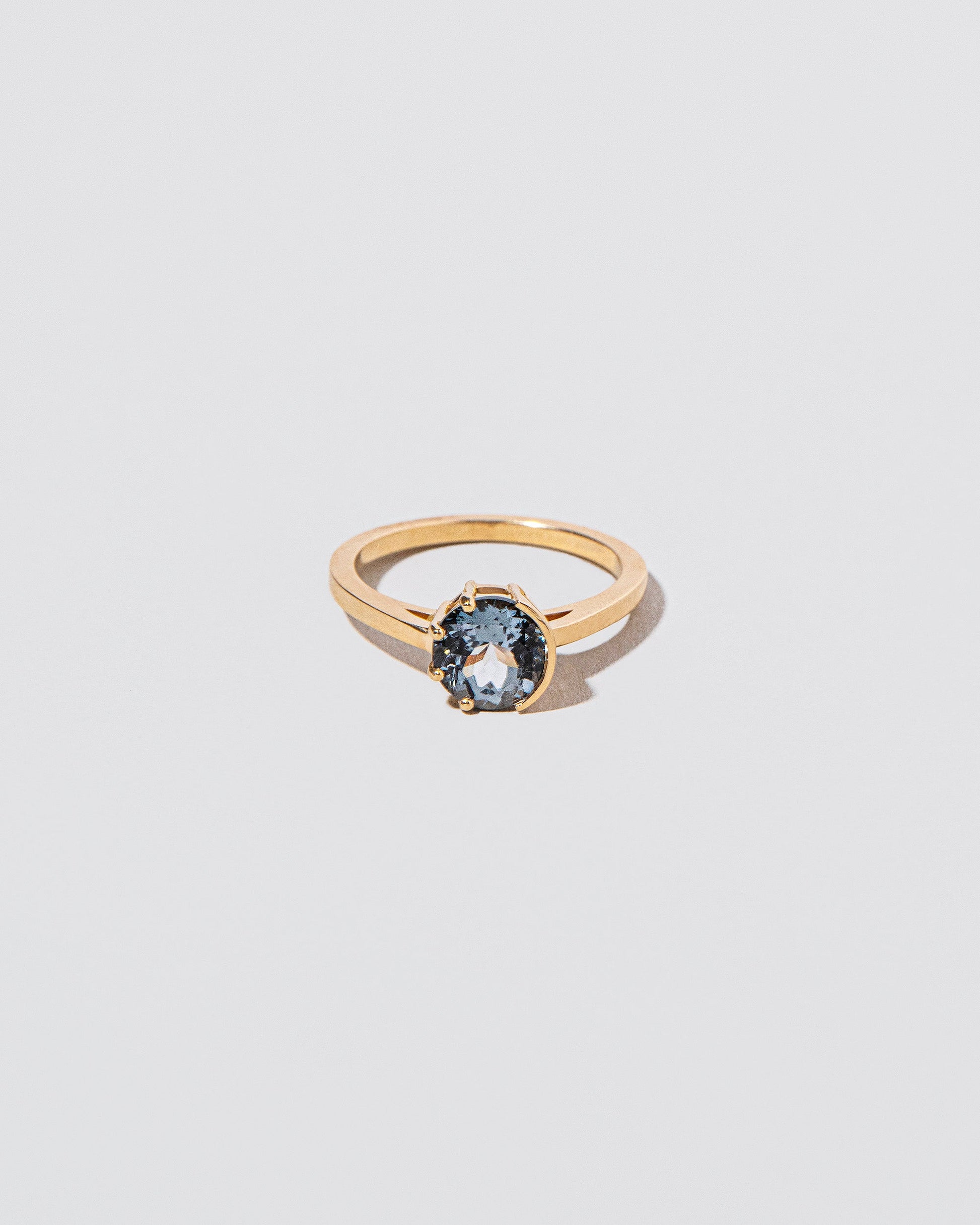  Sun & Moon Ring - Spinel on light color background.