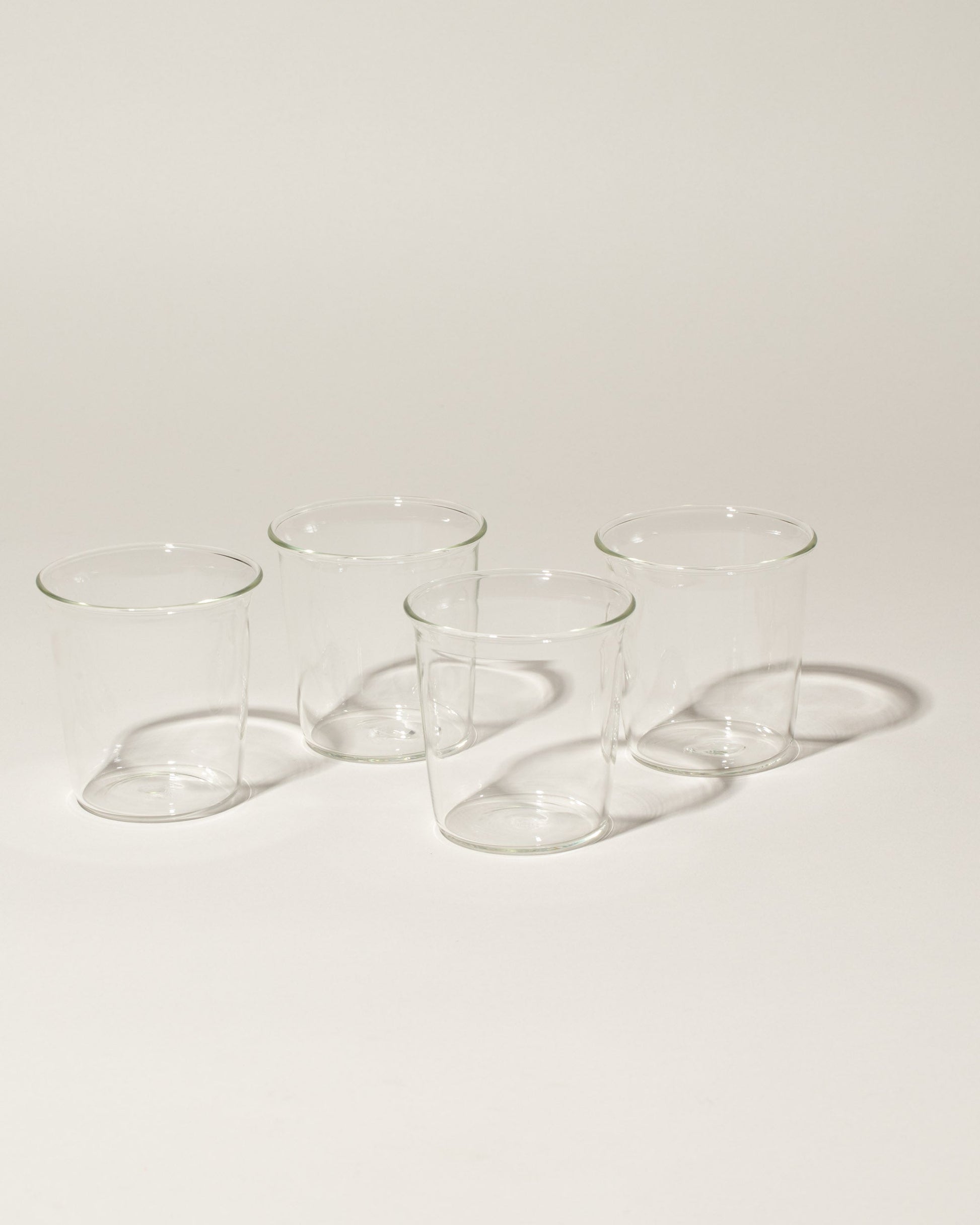  Kinto Cast Glass Set on light color background.