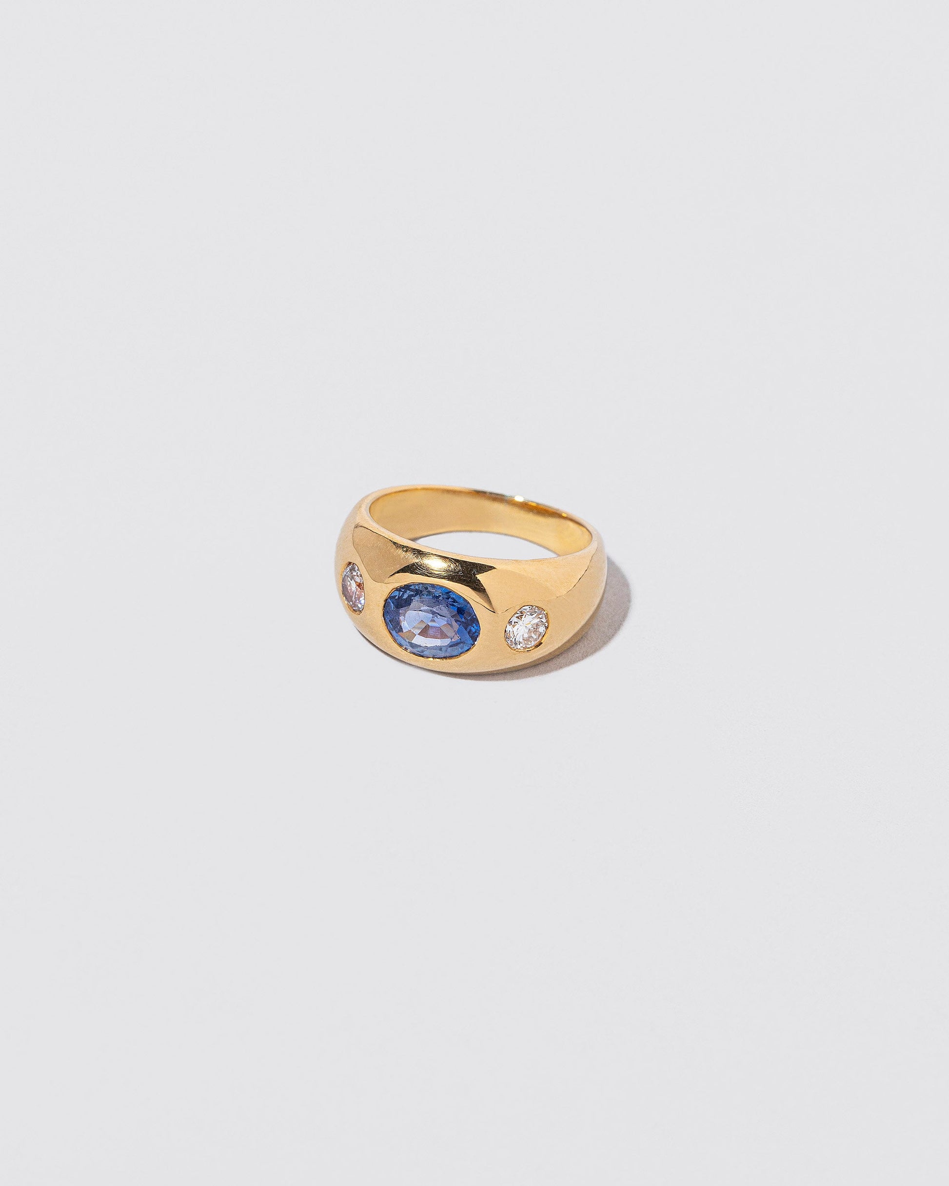  Bvlgari Bombe Ring on light color background.