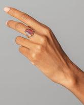 Minerva Ring on model.