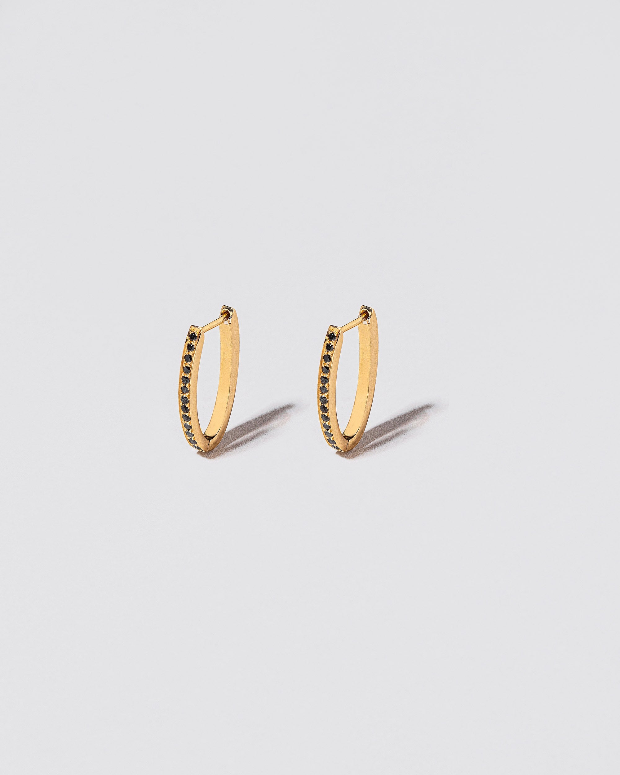Silver Sparkling Loop Hoop Earrings – GIVA Jewellery